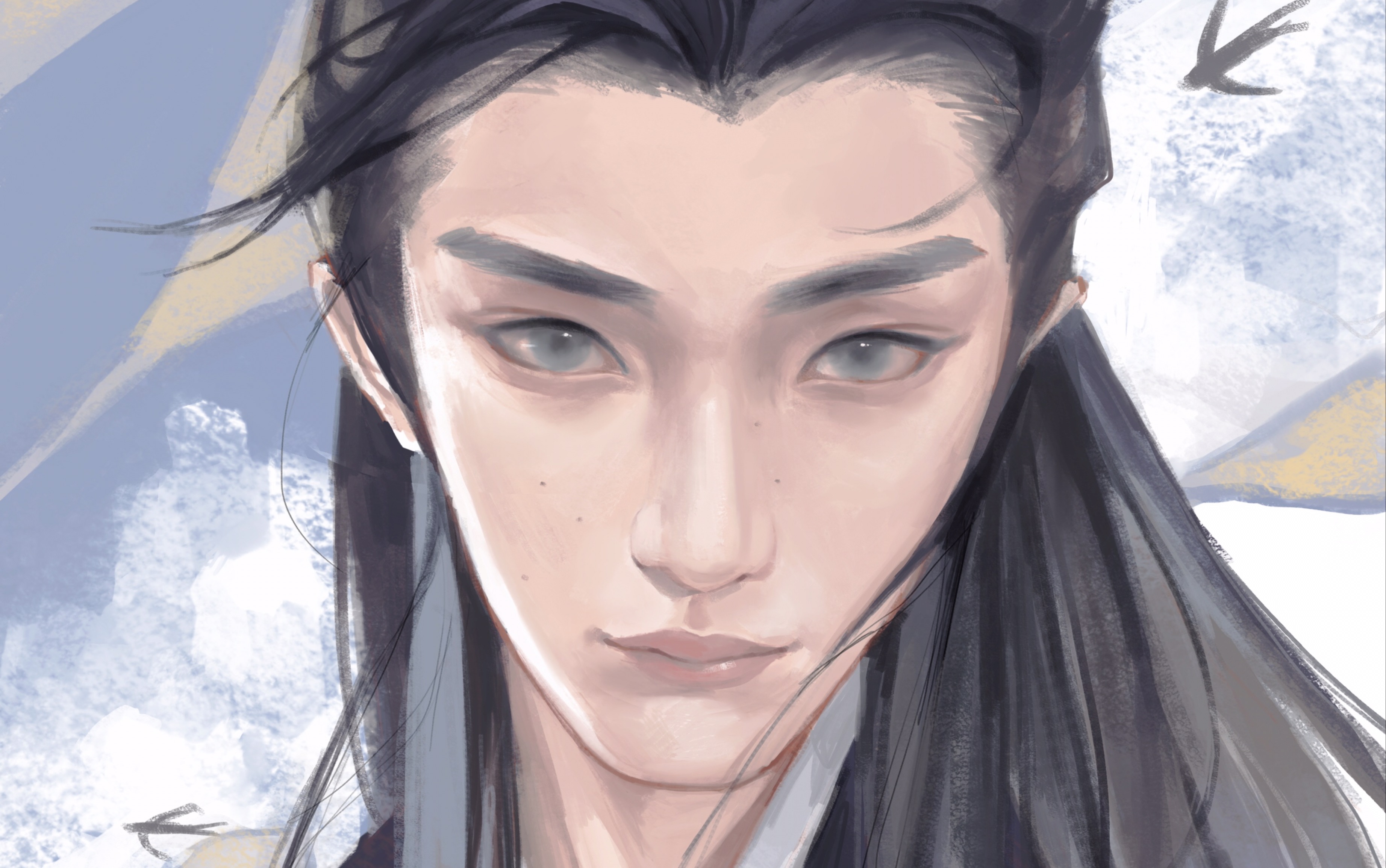 【procreate】丁程鑫—天将破晓,不问前路.