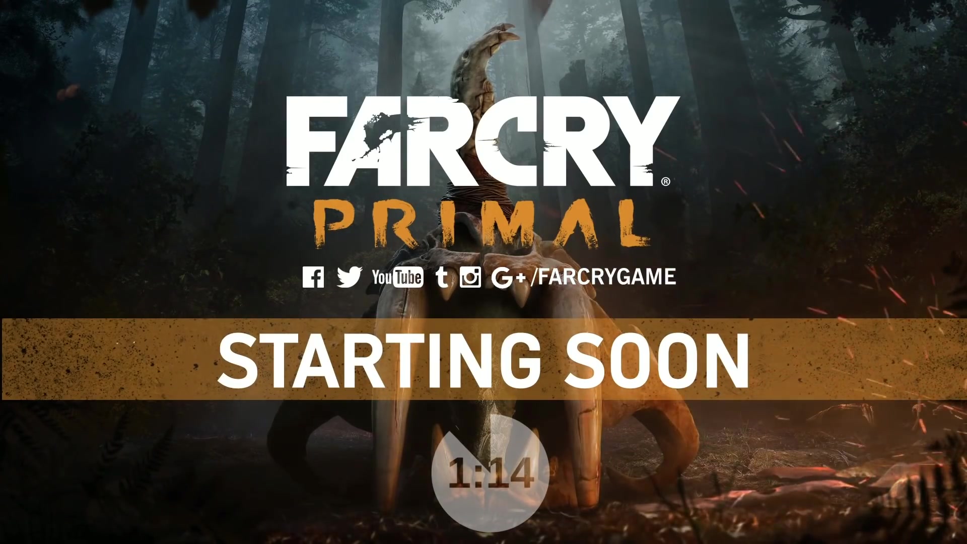 [图]Far Cry Primal《極地戰嚎：野蠻紀源》開發團隊社群實況 / Community Stream - Ubisoft SEA