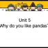 【初一英语下册】Unit5 Why do you like pandas? 微课作业