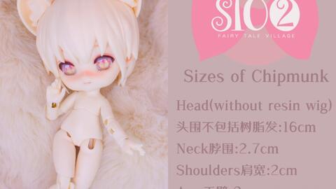 SIO2+12分特体BJD【花栗鼠】组装教程_哔哩哔哩_bilibili