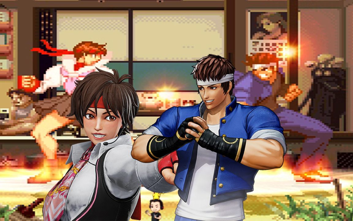 [图]Mugen - King of Fighters vs. Street Fighter - 矢吹真吾 vs. 春日野櫻