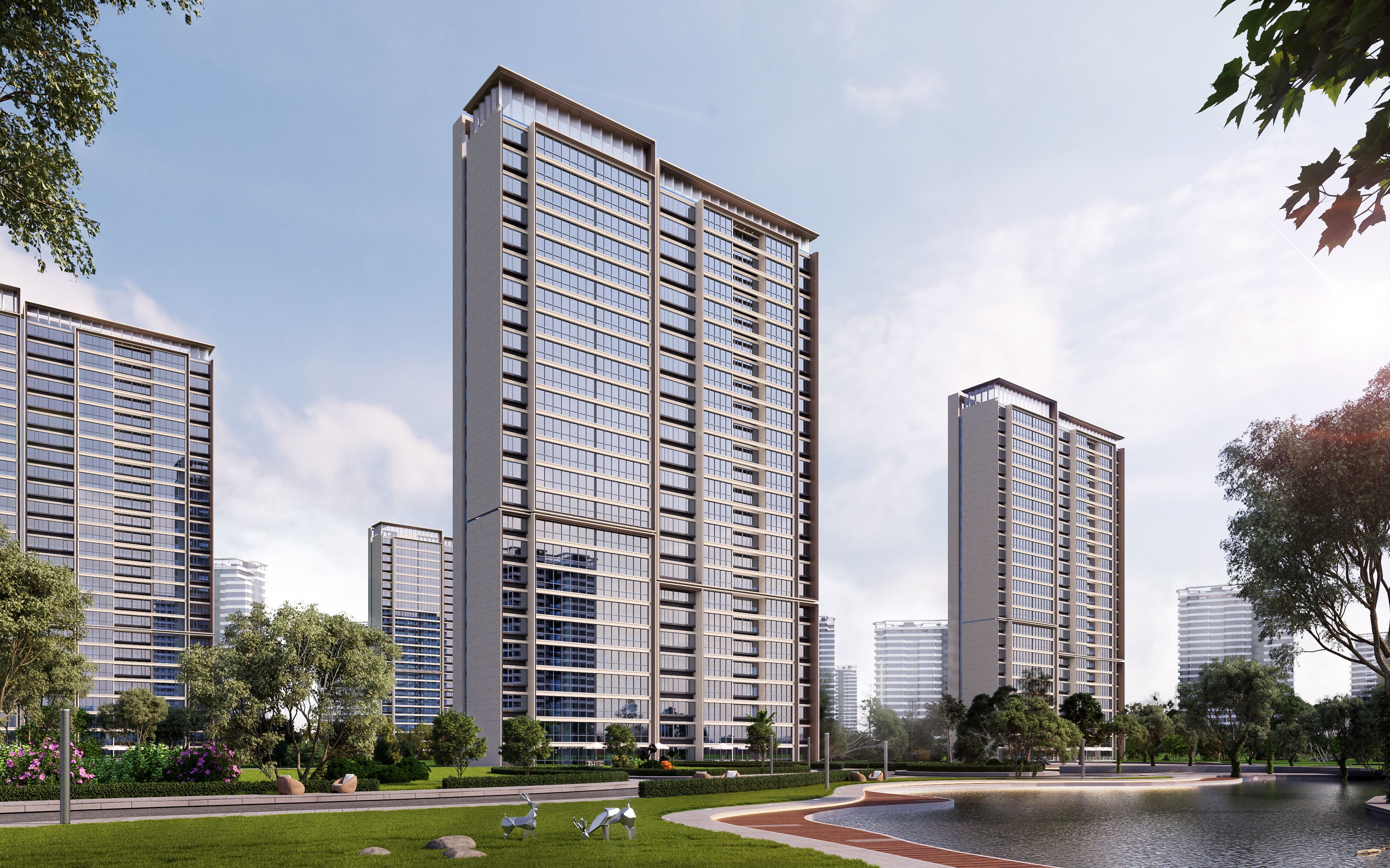 lumion材质与鸟瞰图