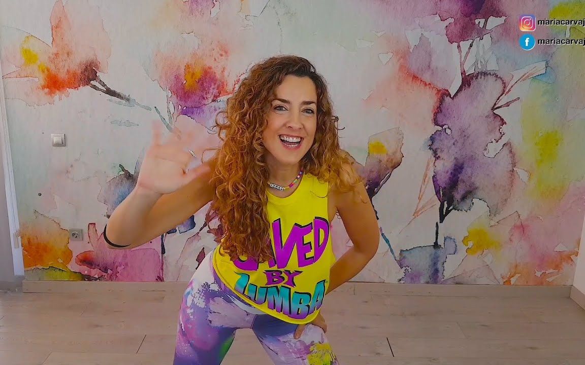 [图]50分钟合集 | Zumba | María Carvaja | 暴汗燃脂尊巴健身舞