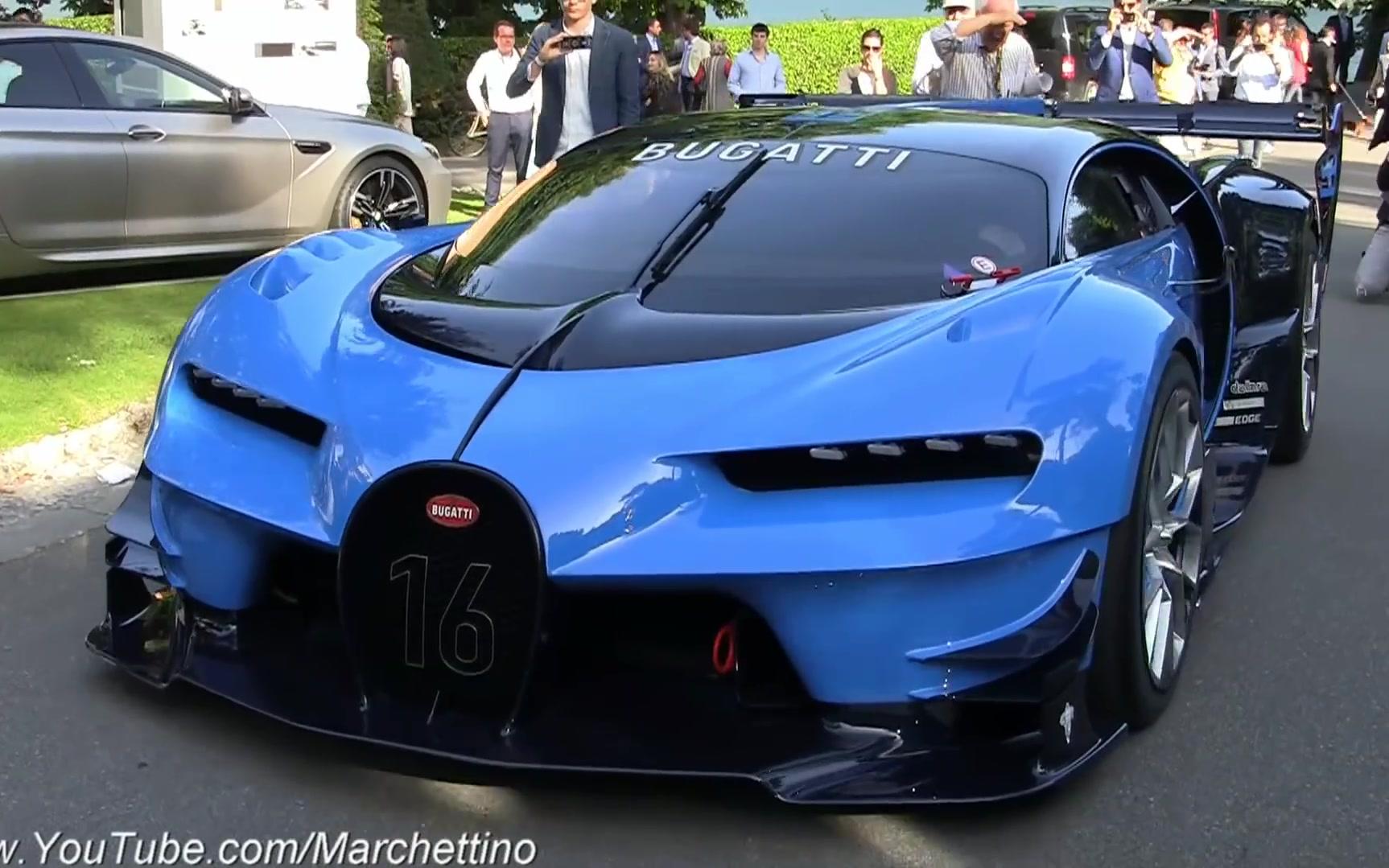 【布加迪 vision gt 】静态外观内饰&动态欣赏