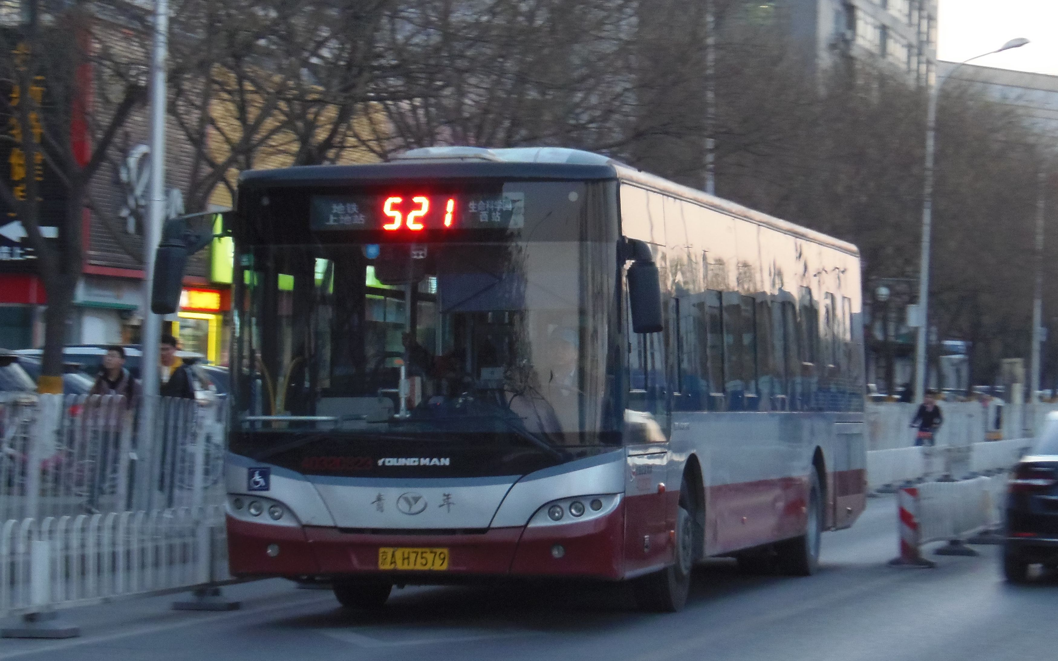 【pov-84】北京公交521路全程pov 地铁上地站→生命科学园西站_哔哩