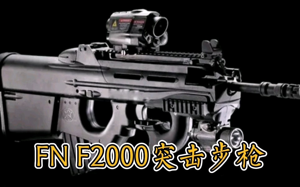 FN F2000突击步枪(视频中为半自动民用型,非全自动军用型)哔哩哔哩bilibili