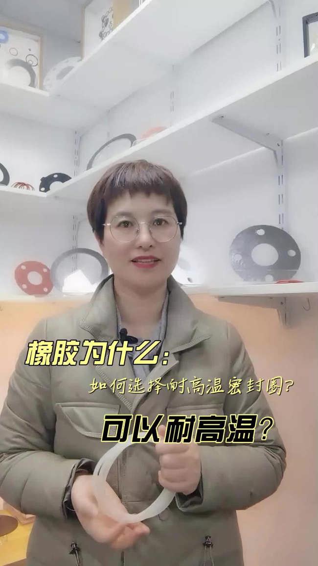 橡胶为什么可以耐高温?如何选择耐高温的密封圈材料? #耐高温密封圈 #石油化工全氟醚 #ORING耐高温 #密封圈生产厂家哔哩哔哩bilibili