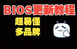 Download Video: 最适合发给小白的Bios更新教程！超易懂！建议收藏！