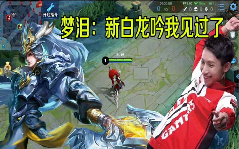 王者荣耀:韩信白龙吟皮肤特效优化,梦泪表示已经见过了!