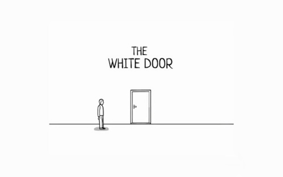 一个失去恋人的男子找回生活色彩的故事锈湖新作thewhitedoor白色之门