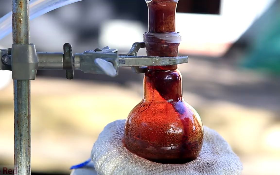 【小实验】三溴化磷的制作和使用_哔哩哔哩_bilibili