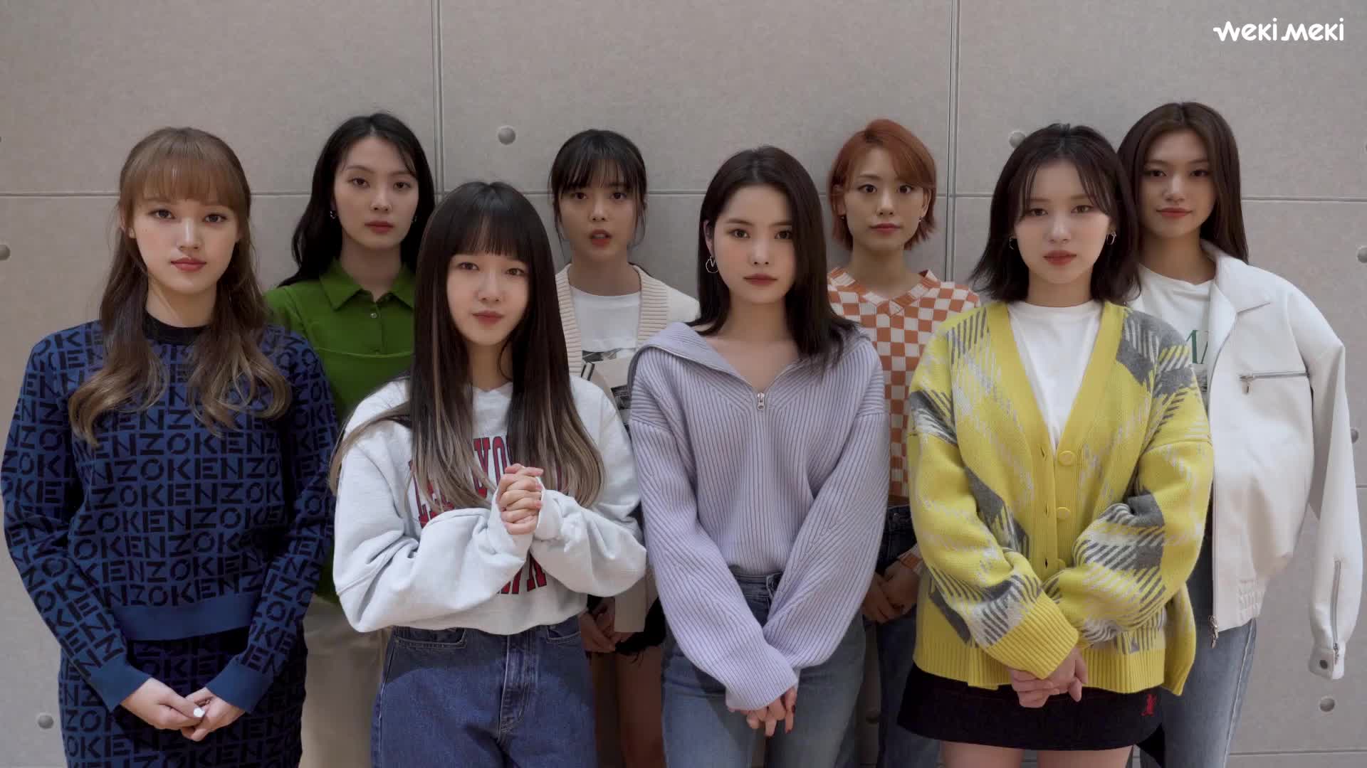 weki meki迷你5 mini album发售纪念greeting to kiling