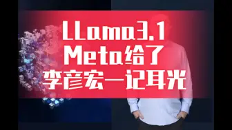 Download Video: LLama3.1：Meta给了李彦宏一记耳光