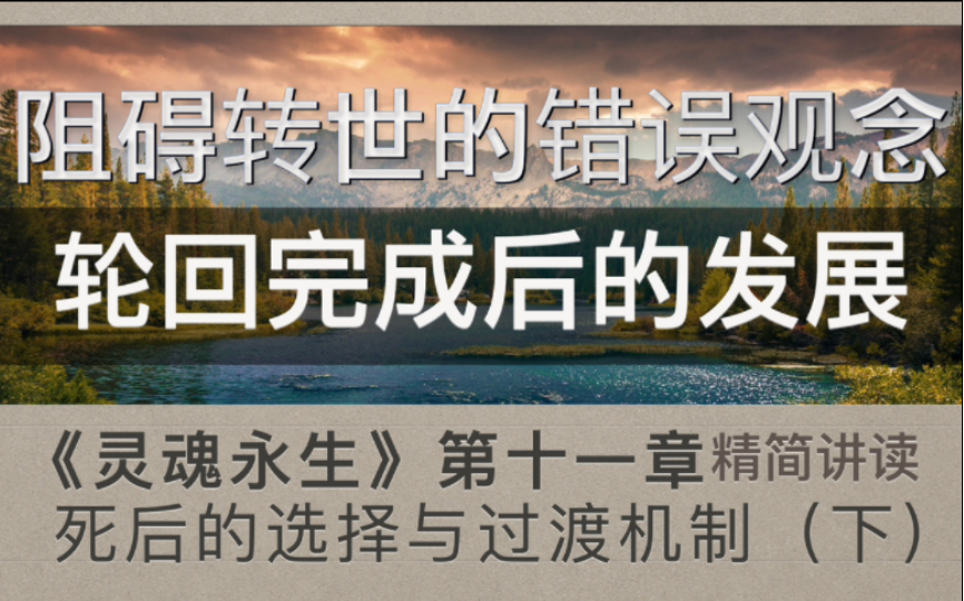 《灵魂永生》第十一章 死后的选择与过渡机制(下)赛斯书精简讲读系列哔哩哔哩bilibili