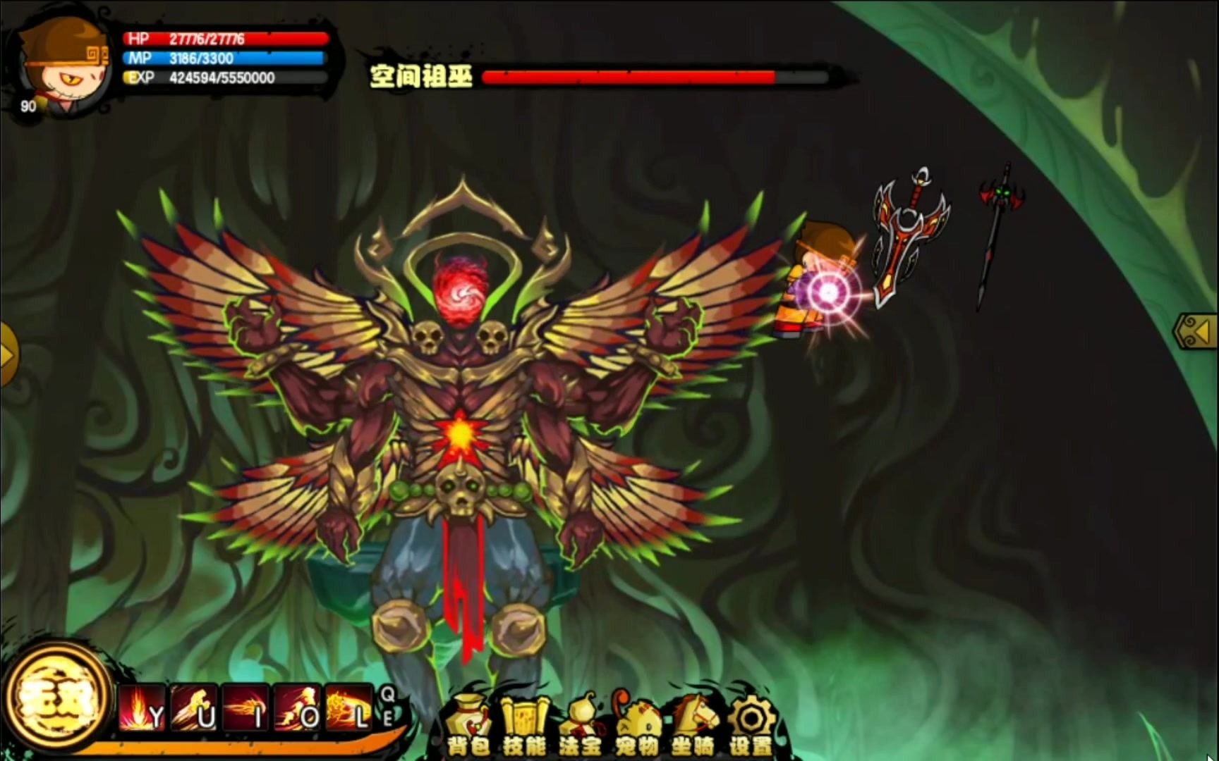 低耗蓝打法天气祖巫空间祖巫是最菜祖巫你为什么不放技能