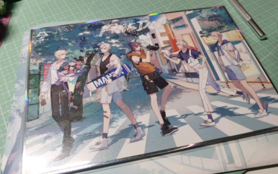 manta男团fine day色纸开箱