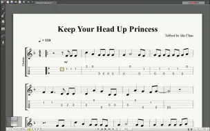 Tải video: 【Ukulele乐谱】Keep Your Head Up Princess