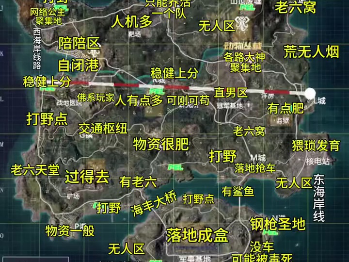 海岛最新攻略 #和平精英战场进化#和平精英新沙漠地图#和平精英地铁