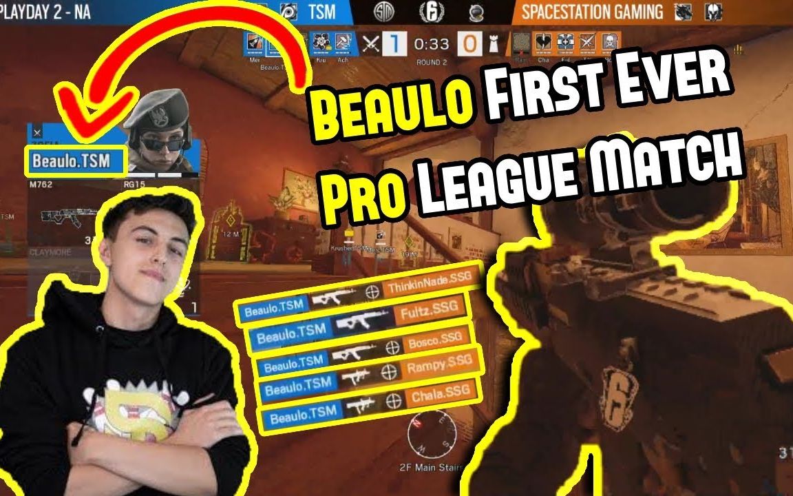 搬运beaulo的职业赛首秀