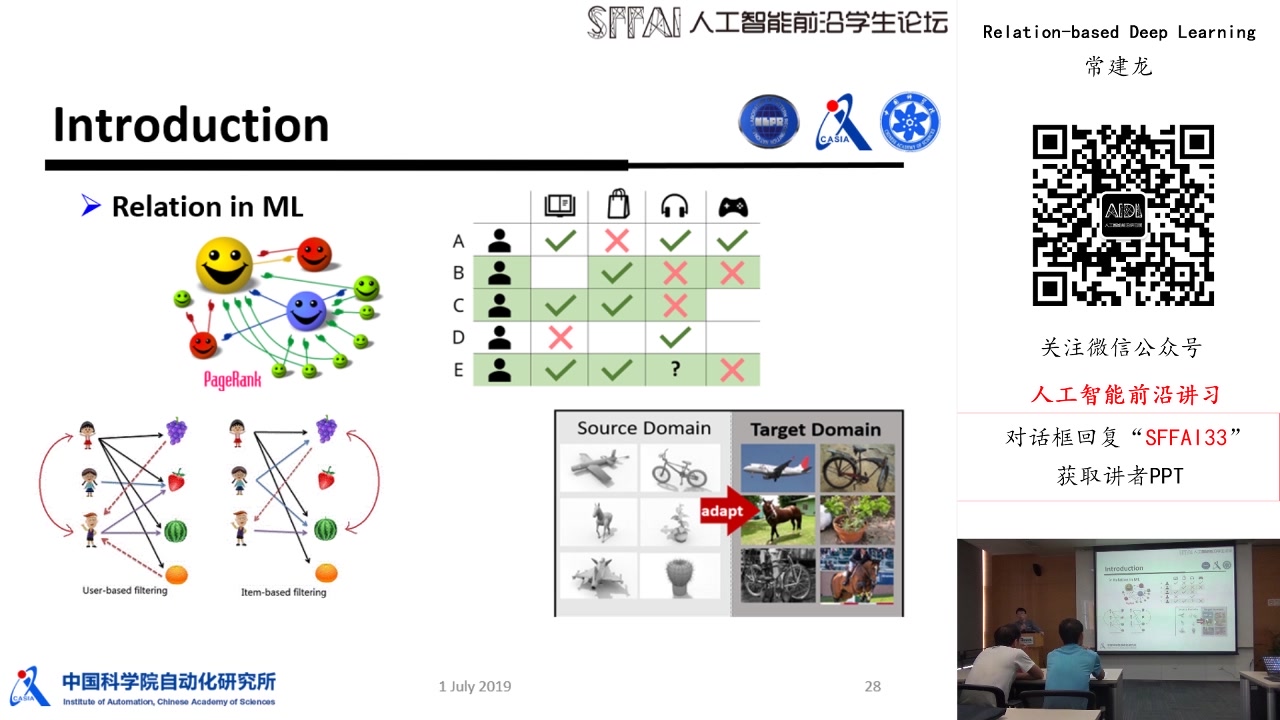 SFFAI分享 | 常建龙:基于关系的深度学习【附PPT】哔哩哔哩bilibili