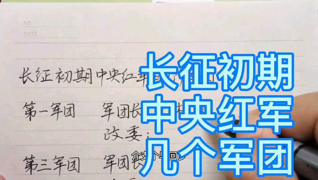 长征初期中央红军第一、第三、第五、第八、第九军团军团长和政委哔哩哔哩bilibili