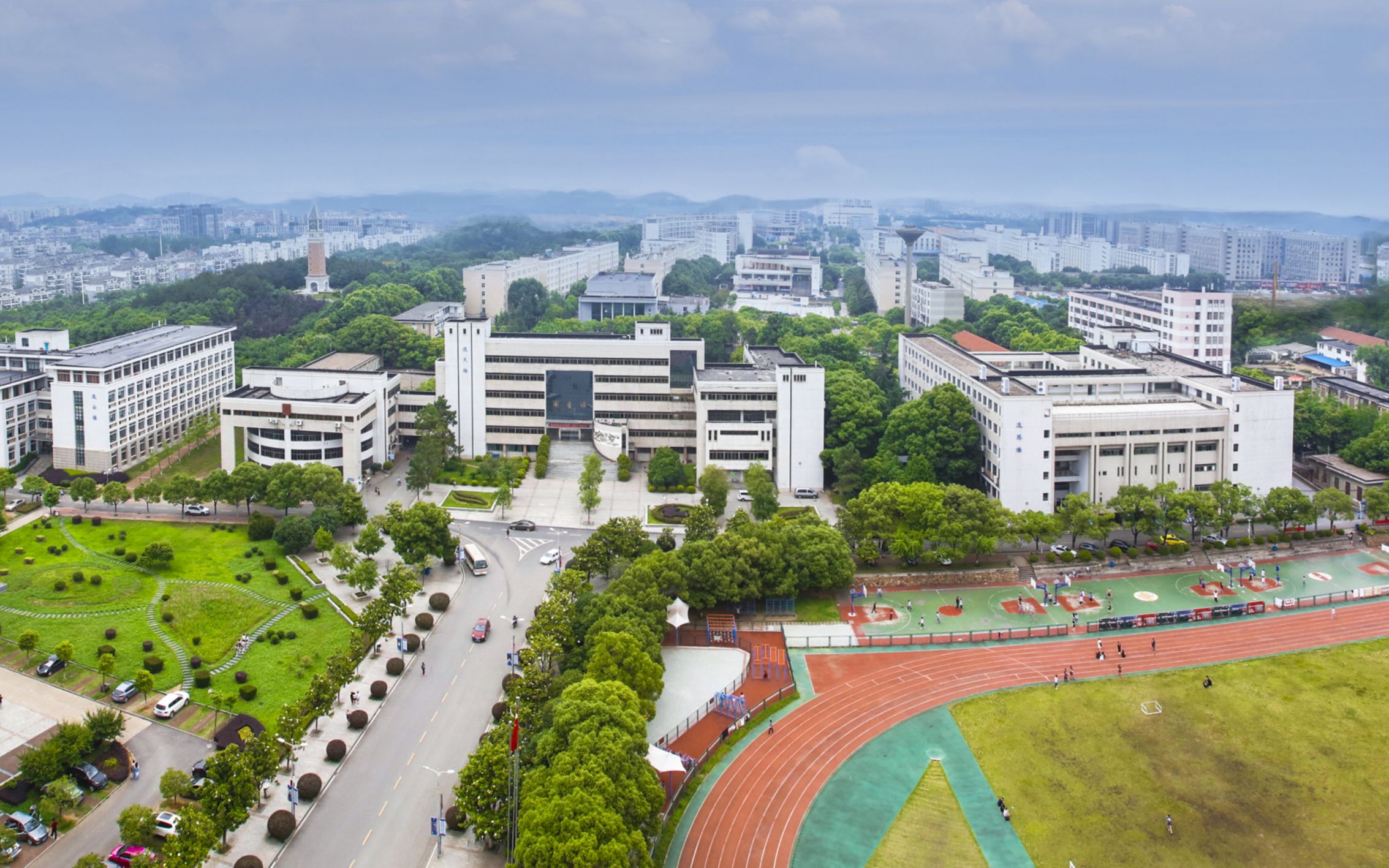 武汉职业技术学院风景图片