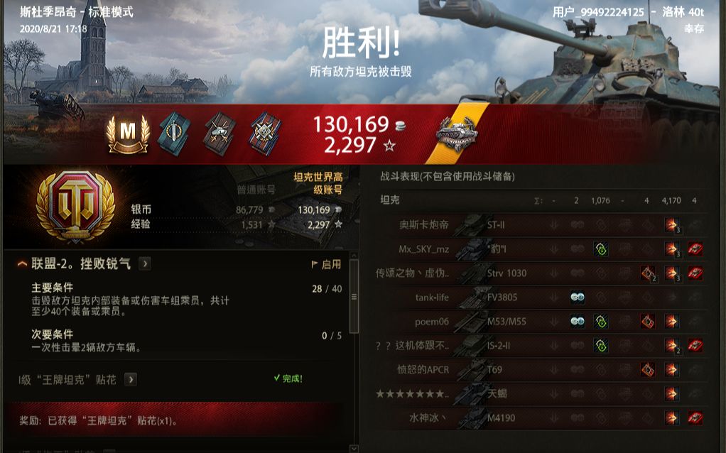 洛林40t进十级房也能大杀特杀?