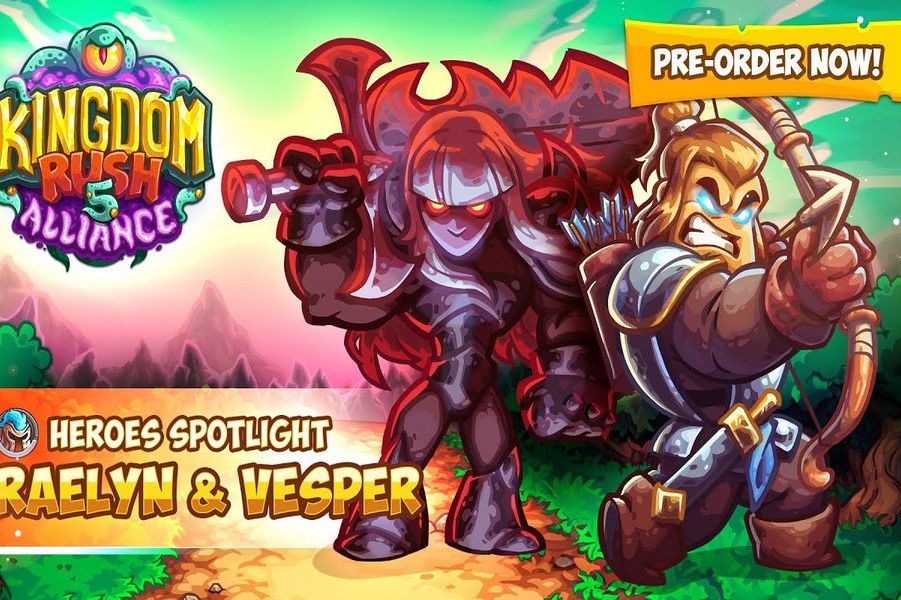 【英雄技能】【第1发】 ( 雷琳 维斯珀 ) 王国保卫战5 联盟 4k