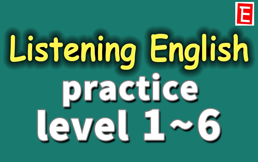 六个英语听力练习视频,让你听力词汇提升N个等级哔哩哔哩bilibili