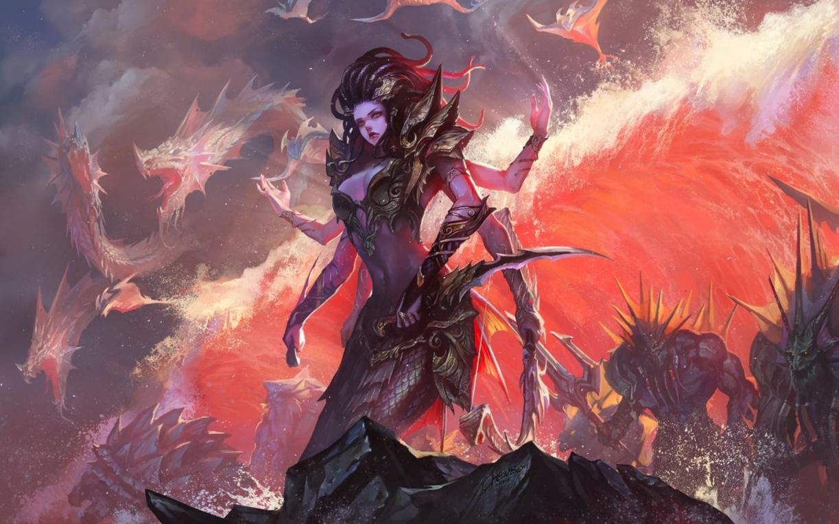 魔兽争霸3重置版中英文语音,模型对比!