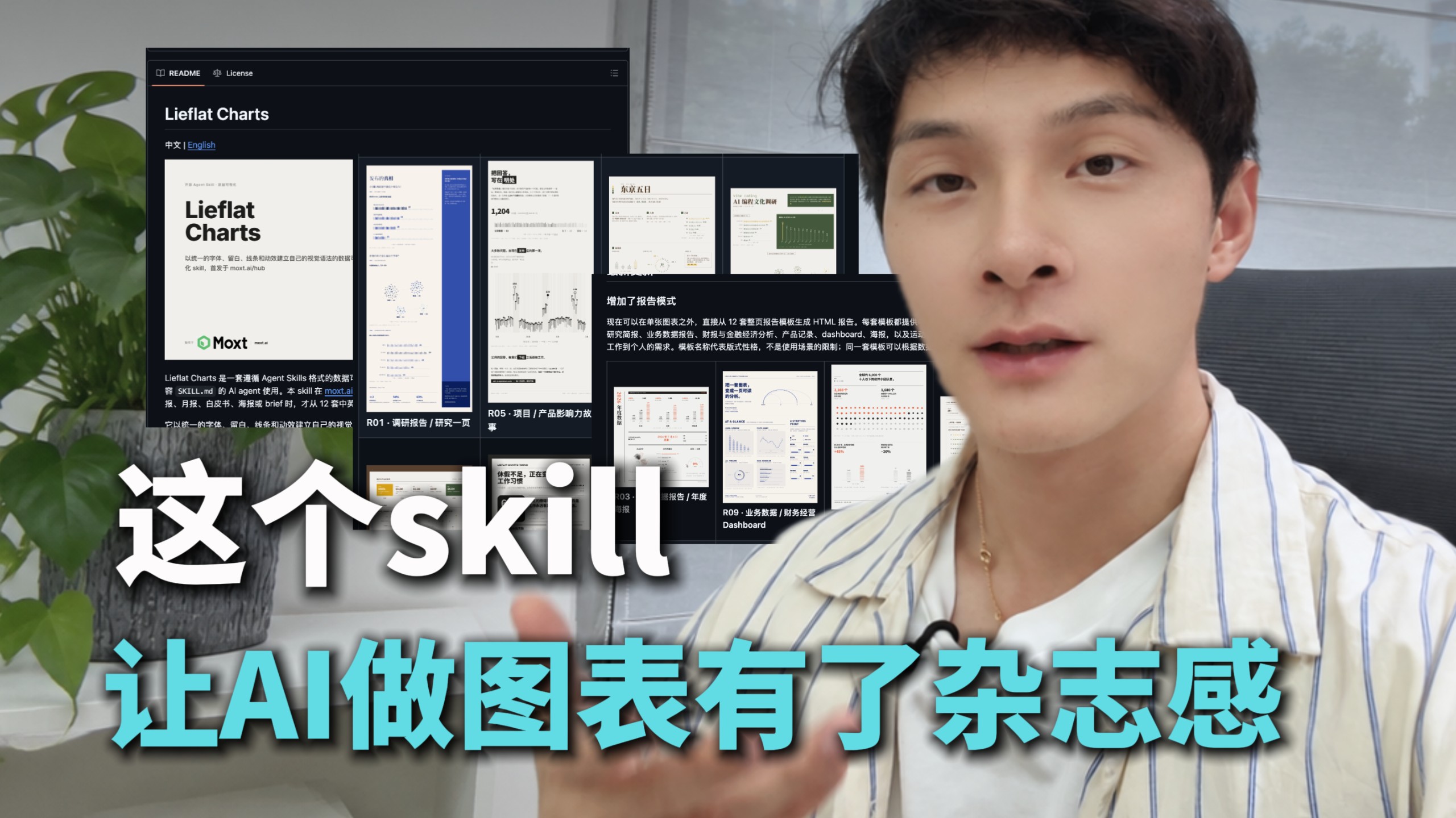 这个Skill让AI做图表有了杂志感 #办公神器howto #大模型 #可视化设计 #AI工具 #姜学长