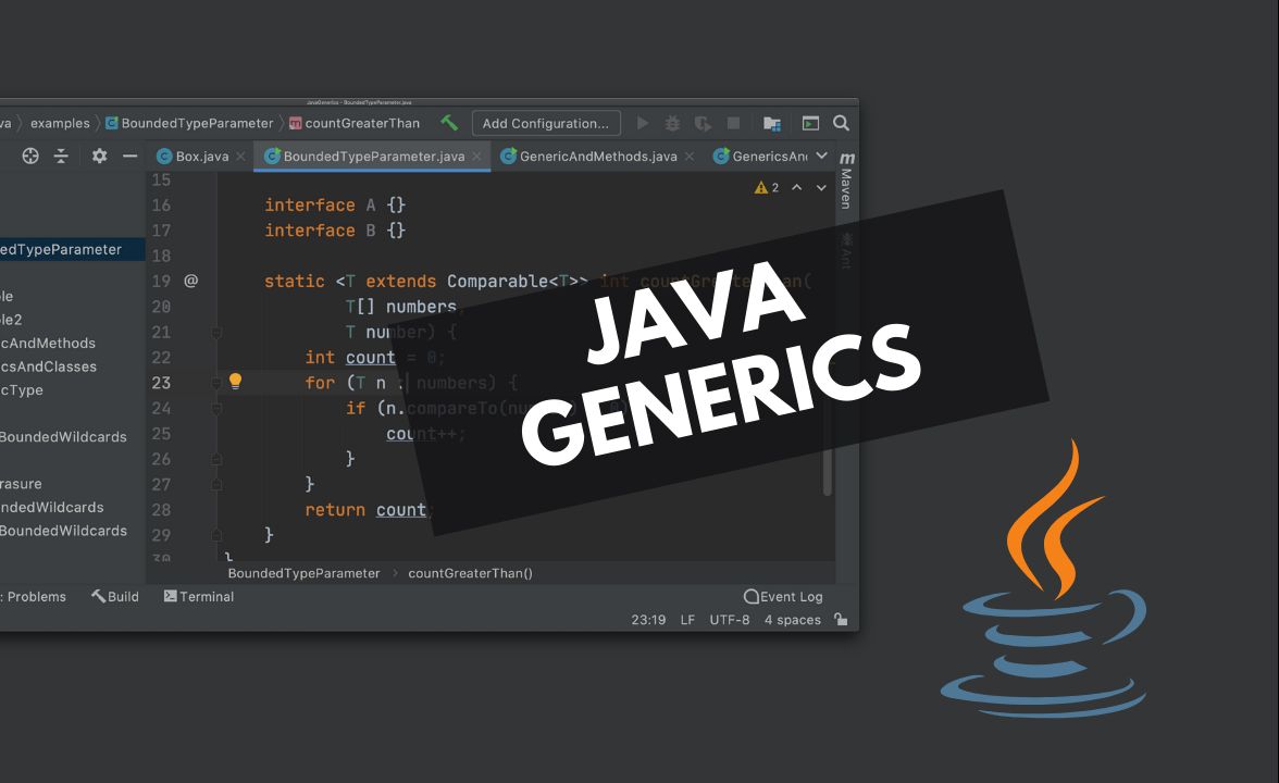 java generics tutorial-keep on coding