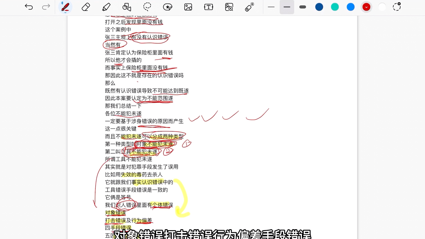 车润海《刑法一本通》个人梳理/故意犯罪停止形态03/带讲义