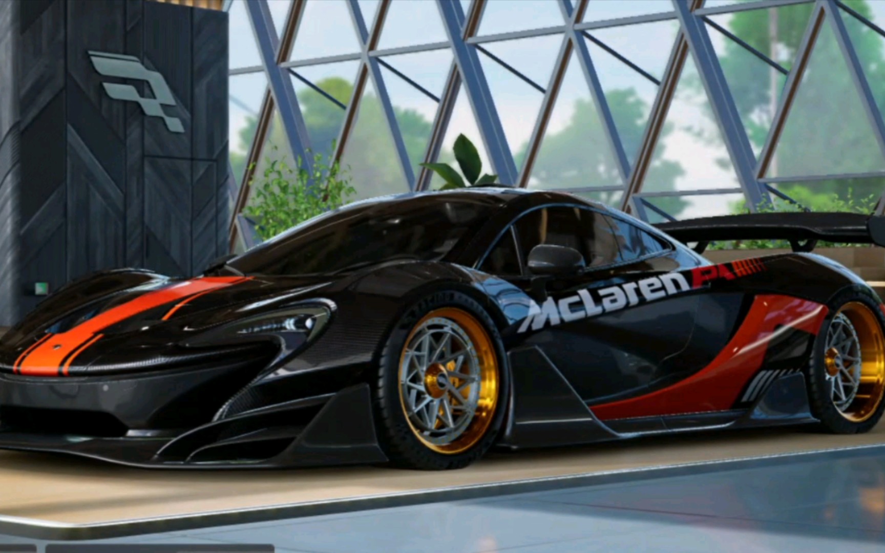 【巅峰极速涂装】迈凯伦p1·定制gtr碳纤维红涂装