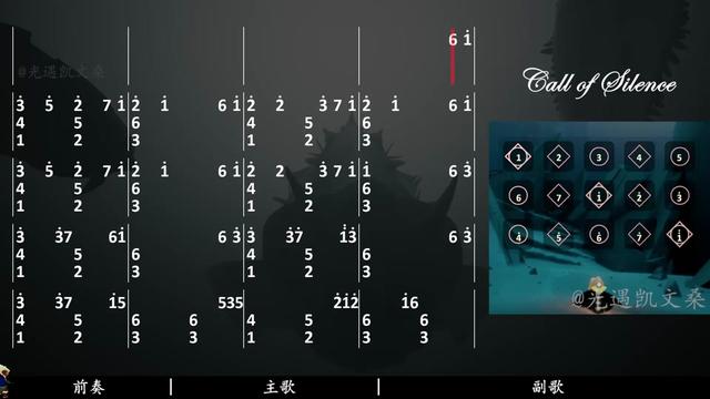 [图]《Call of Silence》3指数字简谱