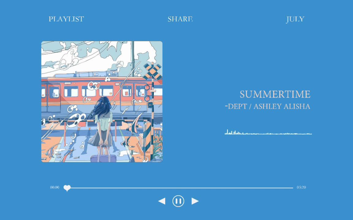 [图]夏日歌单 | 无前奏 | 《summertime》超级清凉欢快的夏日曲！