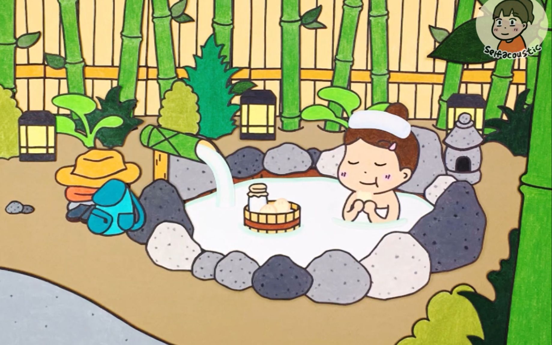 热牛奶配温泉yyds|治愈系短片|self acoustic