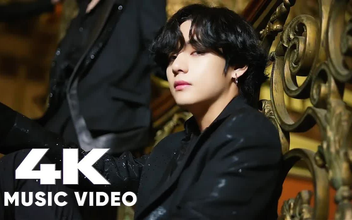 防弹少年团 bts black swan official mv (4k 60fps uhd)【歌词字幕已