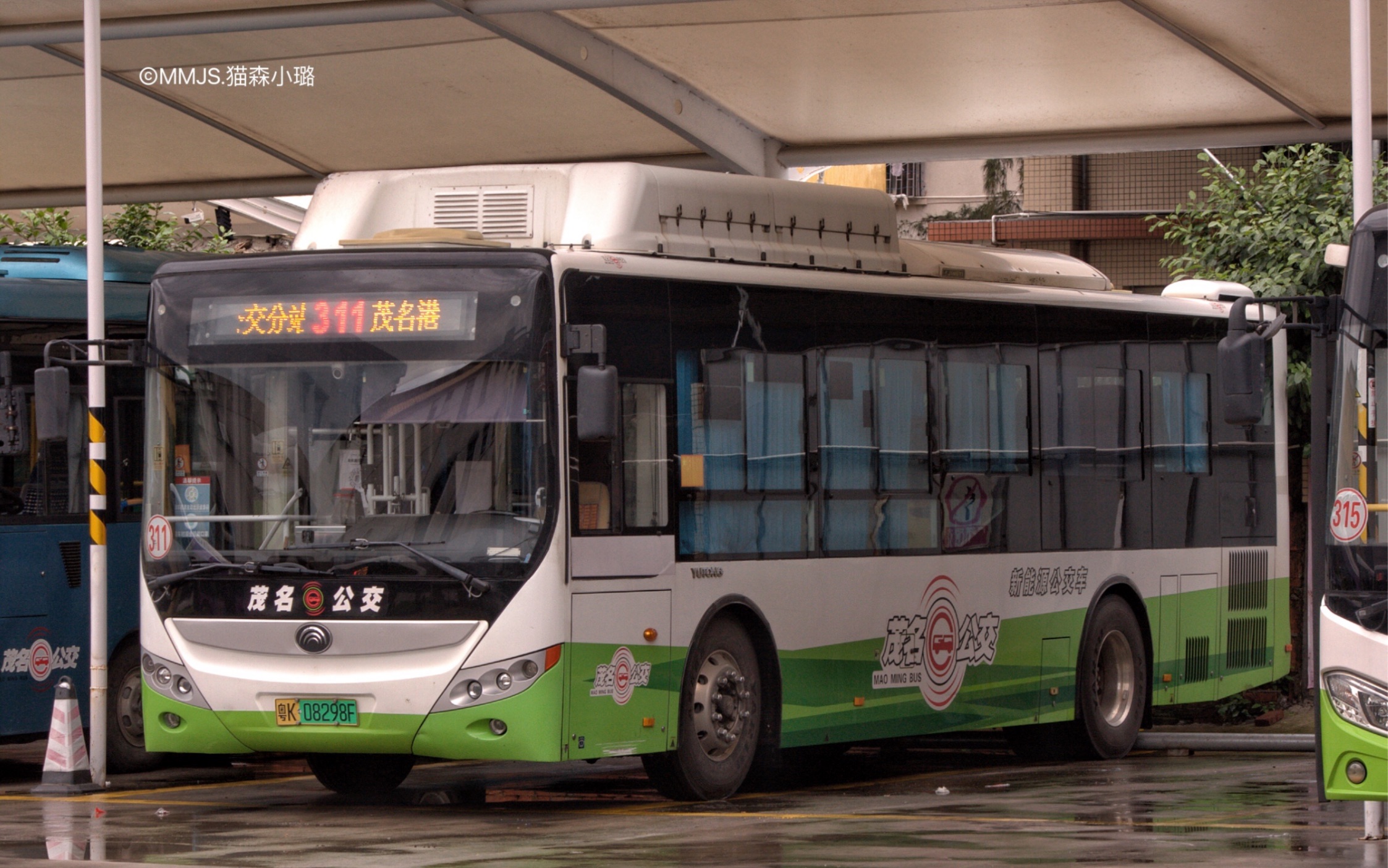 pov第六期茂名最长公交线路茂名311路河西公交分站茂名港全程副驾驶第