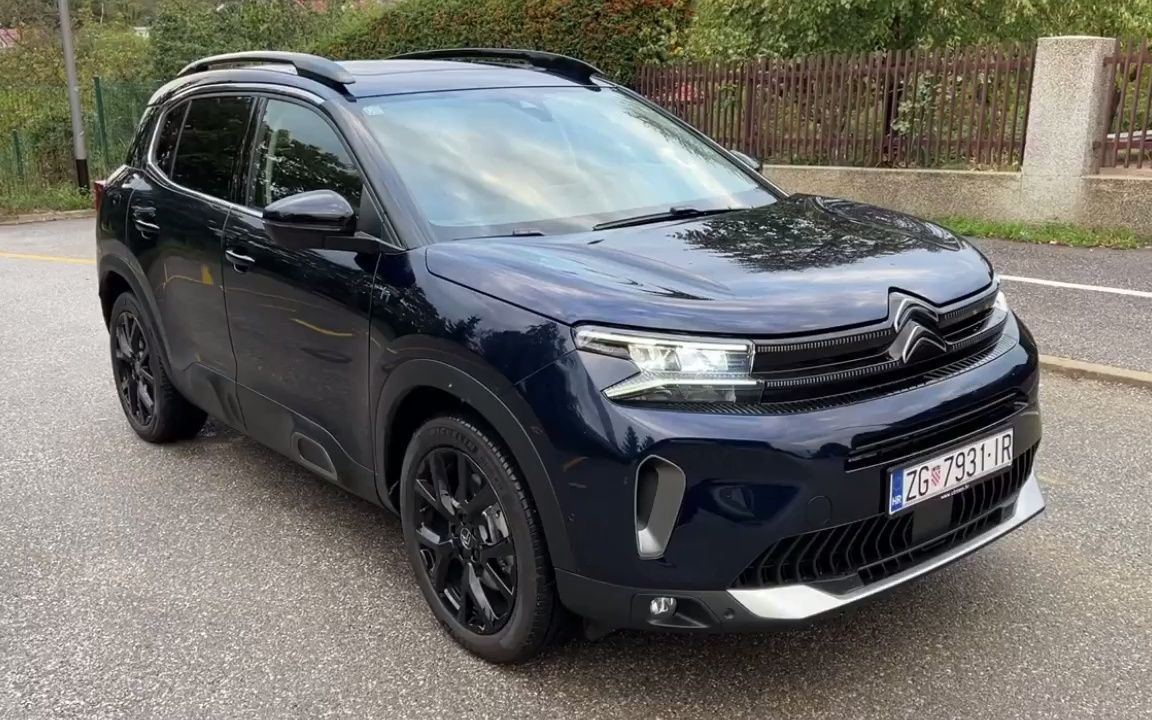 新的2023款雪铁龙c5天逸 aircross 第一视角驾驶(混合动力225马力)