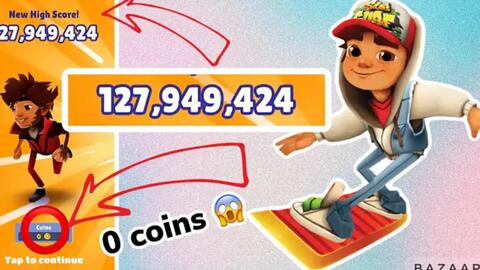 Subway Surfers in Rome. Earn coins then buy , win ,cool people.
