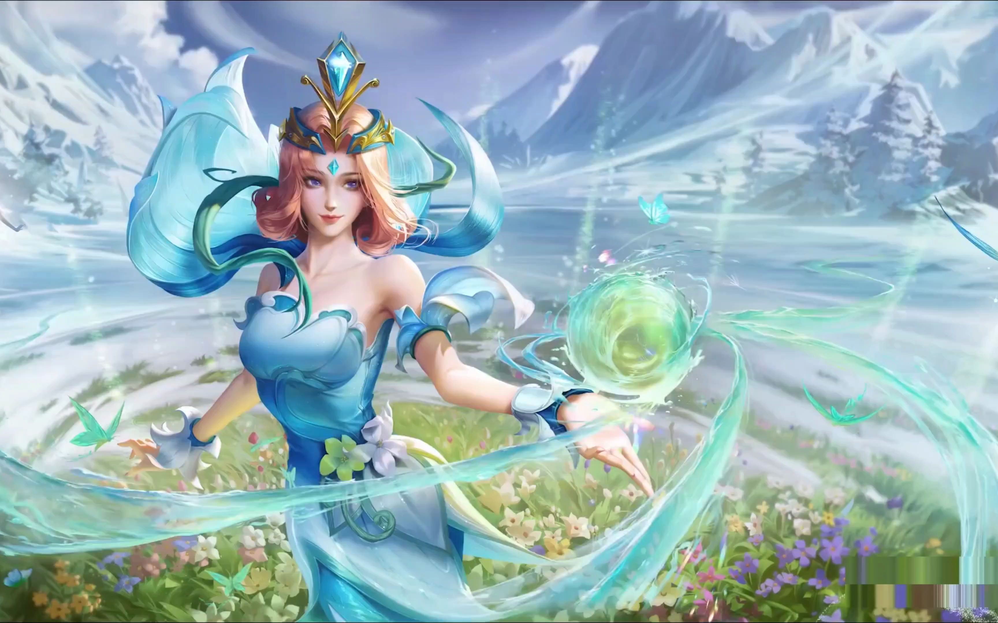 王者荣耀:s29赛季战令皮肤—甄姬_手机游戏热门视频