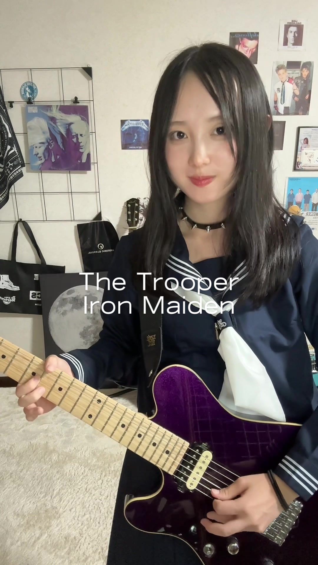 【The Trooper试着弹了一下】这首曲子是进入事务所后第一次投稿时弹的曲子!很怀念在安可听到我非常感动哔哩哔哩bilibili