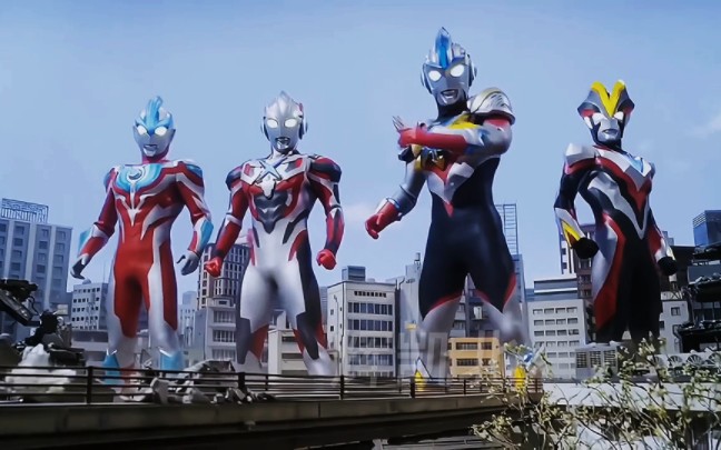 新生代奥特曼与前辈们经典合拍来了_哔哩哔哩_bilibili