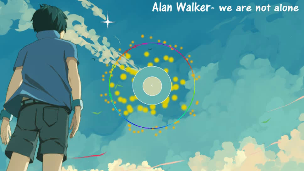 [图]【AE自制】Alan Walker-We are not alone