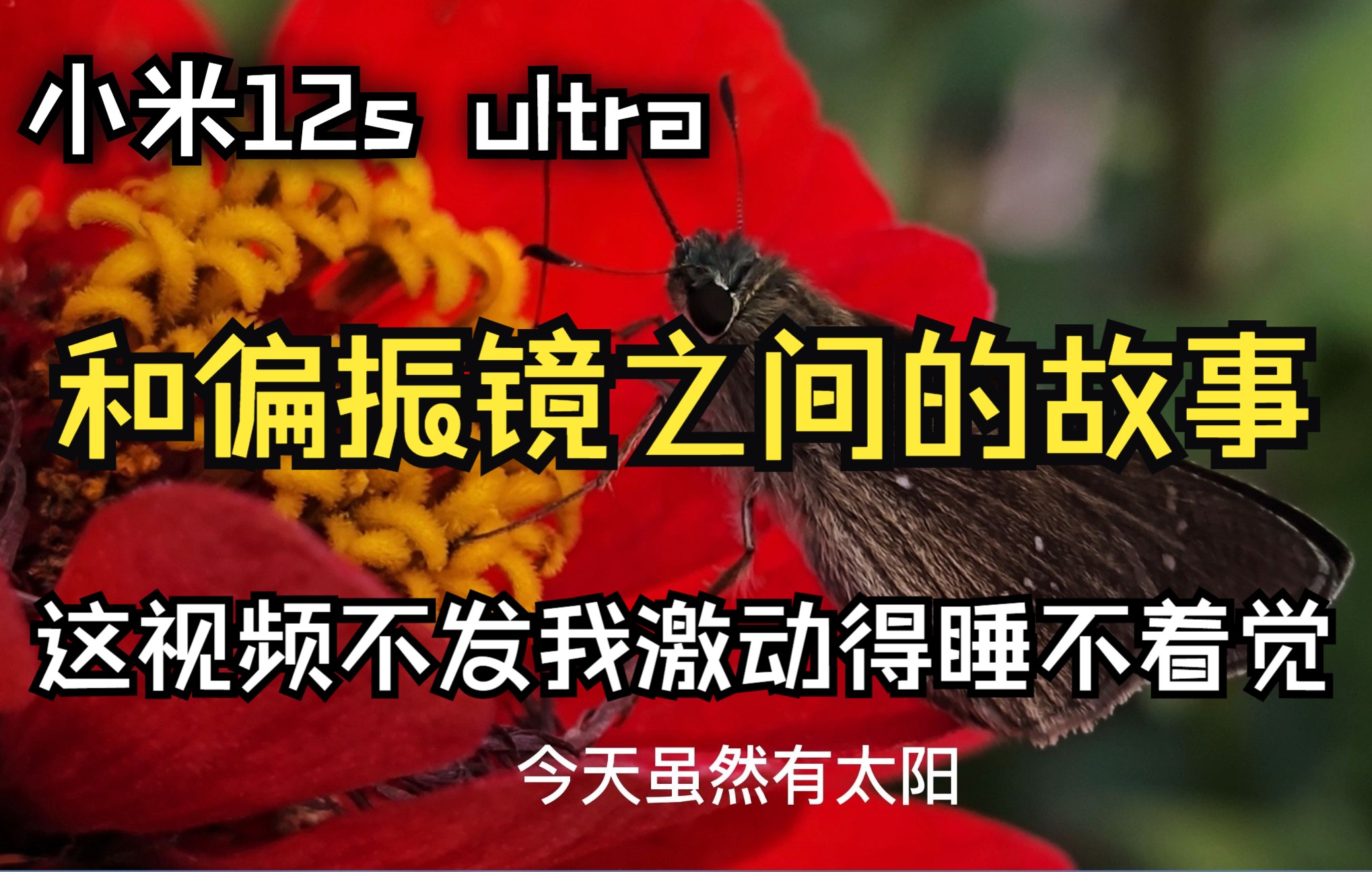 小米12s ultra 用上某款cpl偏振镜后 ,拍照片出来的照片素质,让我震惊到不要不要滴!这视频不发激动得睡不着觉!哔哩哔哩bilibili