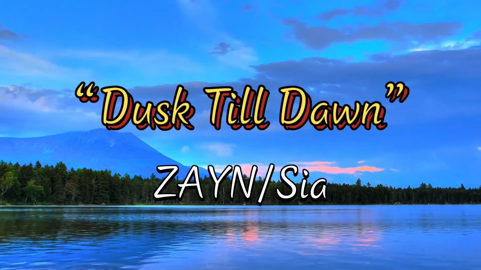 [图]“励志神曲！！！”—《Dusk Till Dawn》