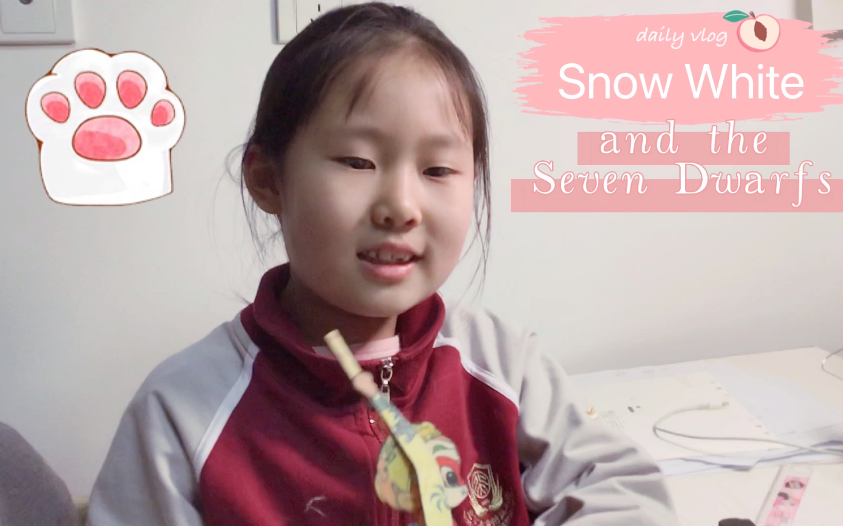 Sophia Reads No.109  Snow White and the Seven Dwarfs哔哩哔哩bilibili