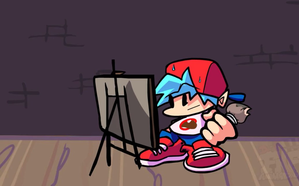 【转载】fnf小动画 今天是个画画的好日子