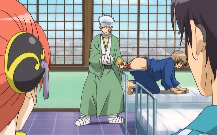 银魂名场面之-住院还搞这死出!